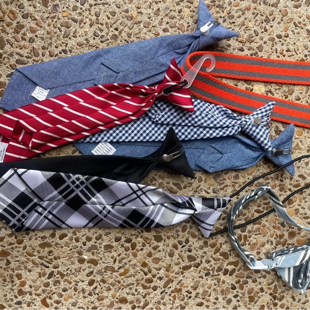 Kids accessories- ties /bow tie / belt. Little boys. Age 2-6